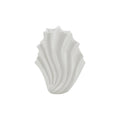 White Tall Shell Vase