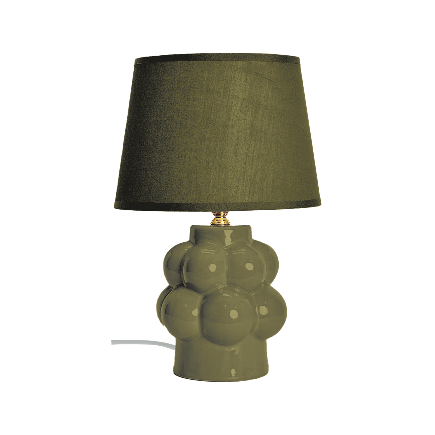Zéphir Lamp gm bright green D22 H38.5cm