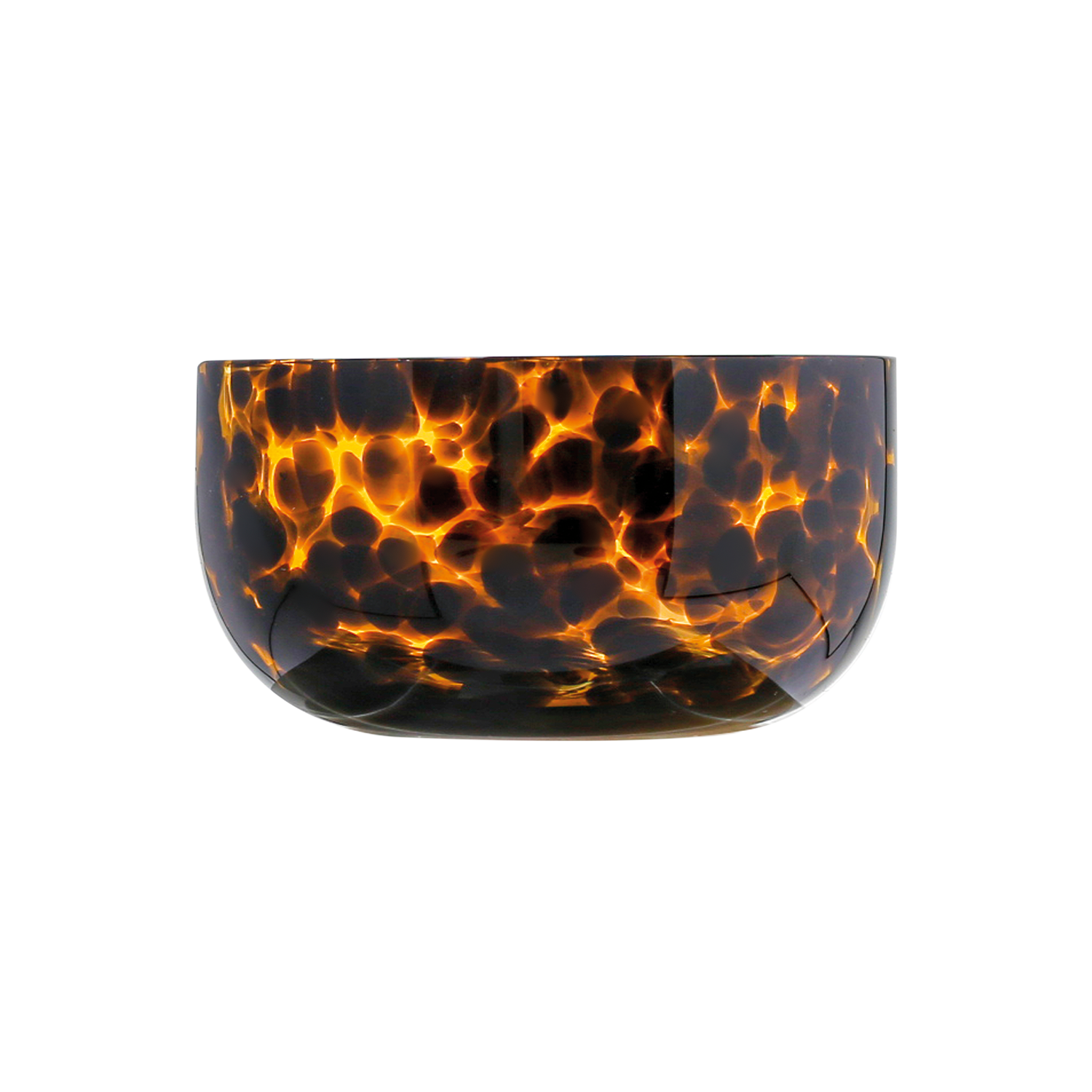 Leopard speckled bowl D11 H5.5cm