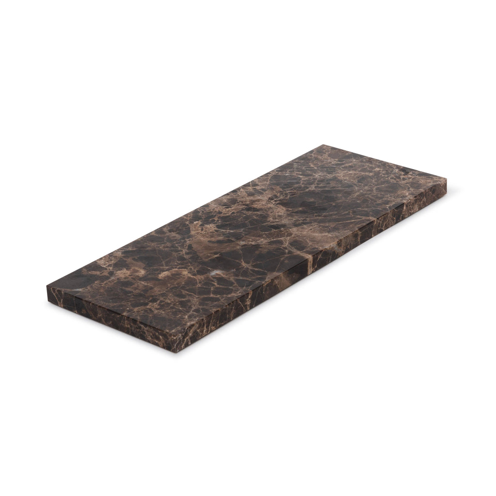 Brown Marble Rectangular Tray