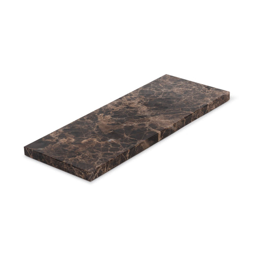 Brown Marble Rectangular Tray