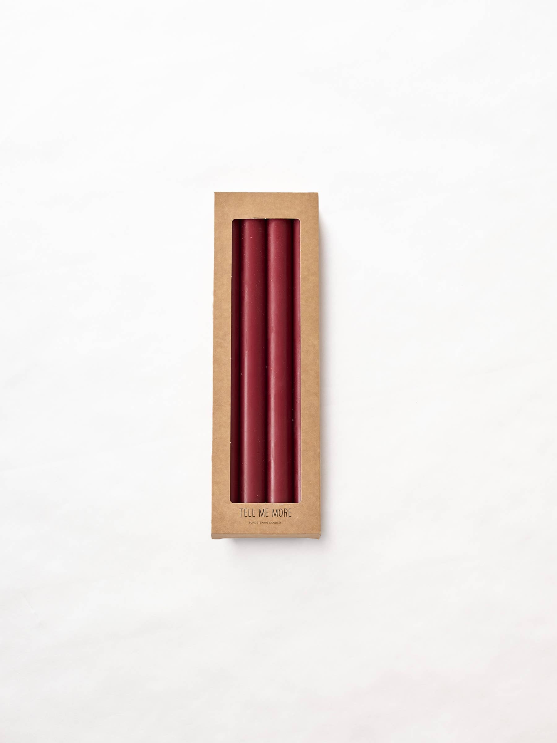 S/4 Dinner Candles 28 cm