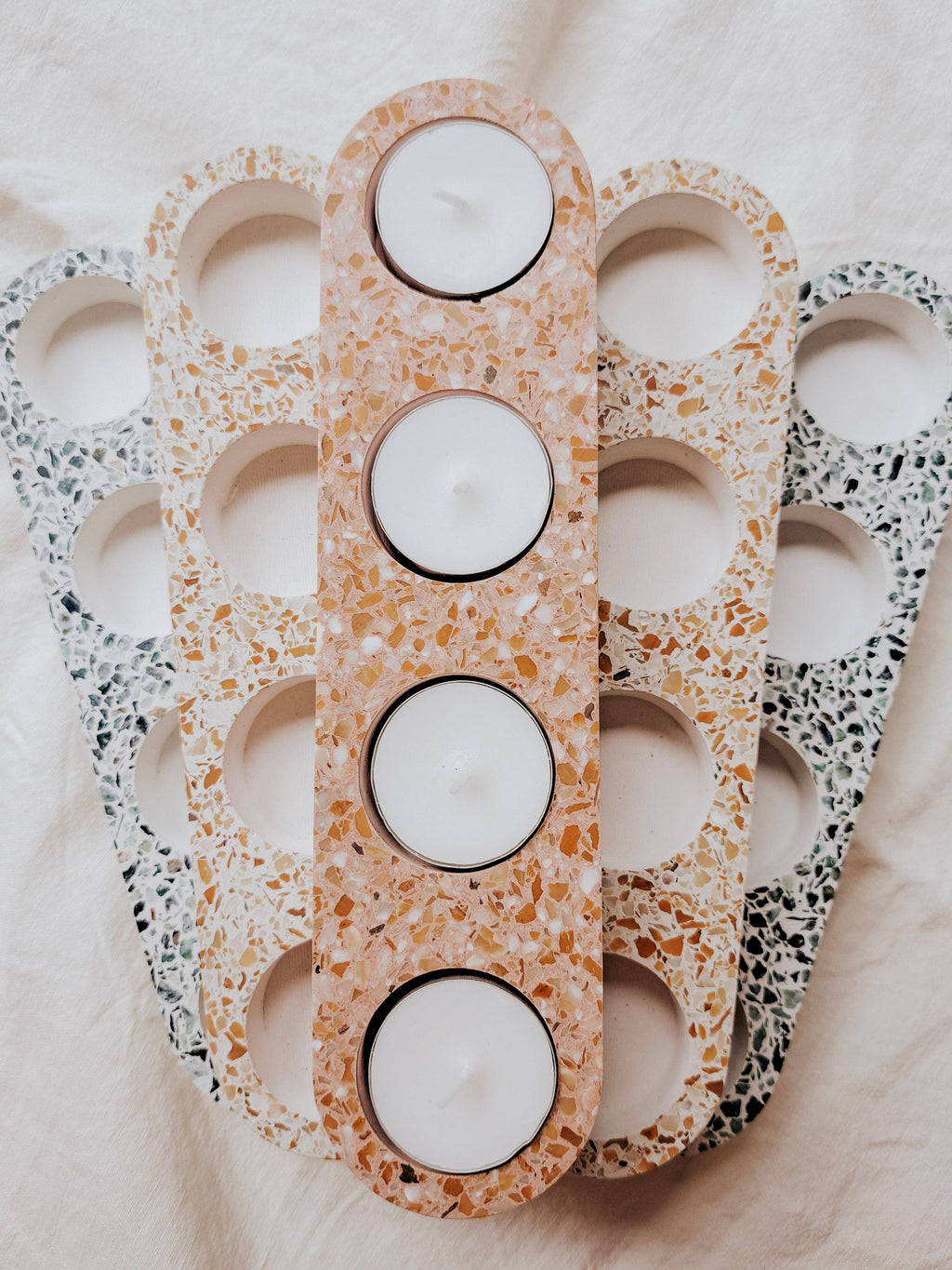 Long tealight holder - Elba Collection