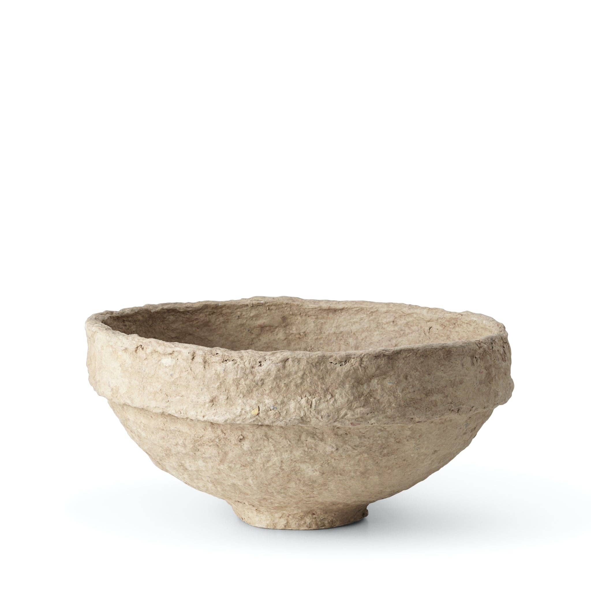 Sustain Sand Sculptural Large Bowl