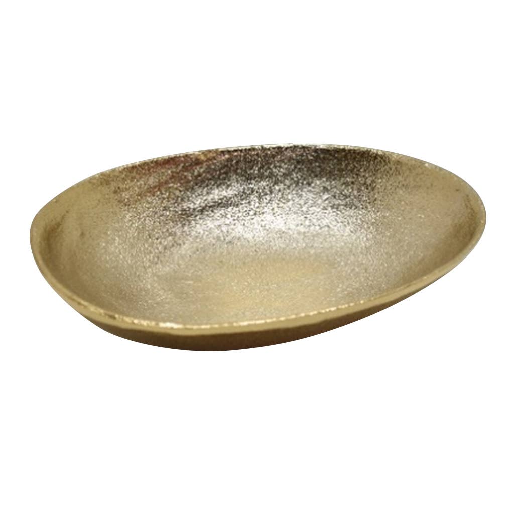Alice gold bowl L25.5 D19.5 H5cm