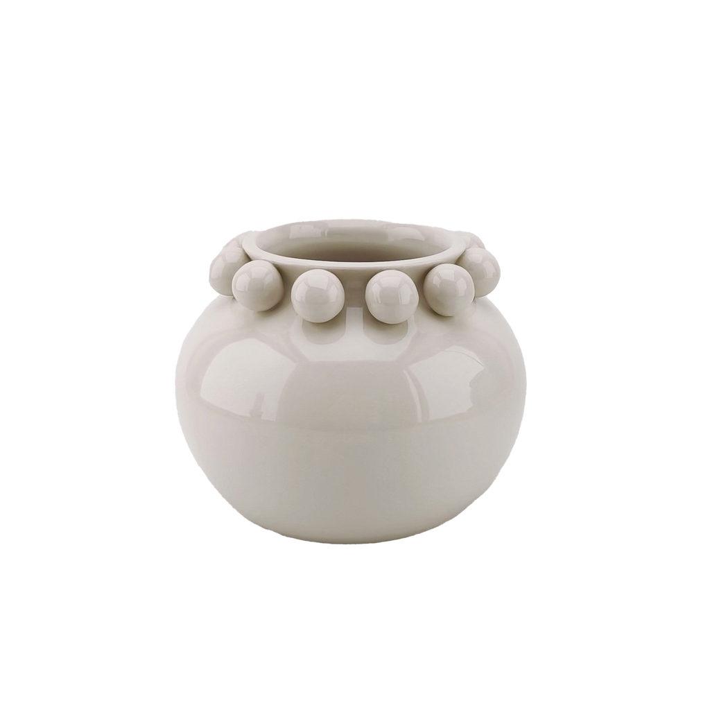 White Bouly Vase