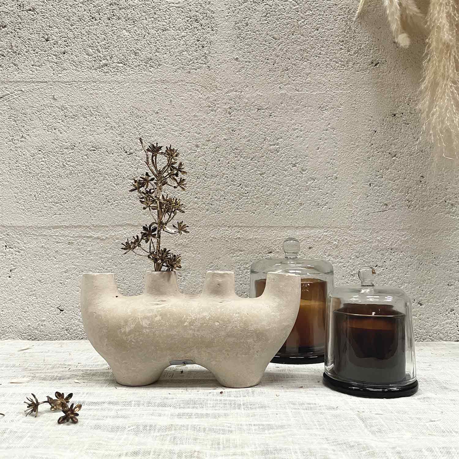 Quatre Papier-Mâché Vase
