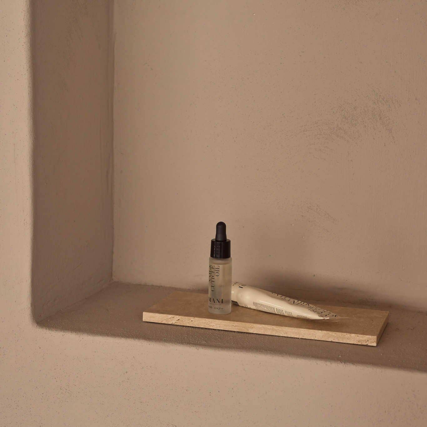 Travertine Rectangle Tray 10x25cm