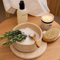 Travertine Tray Round Ø20cm