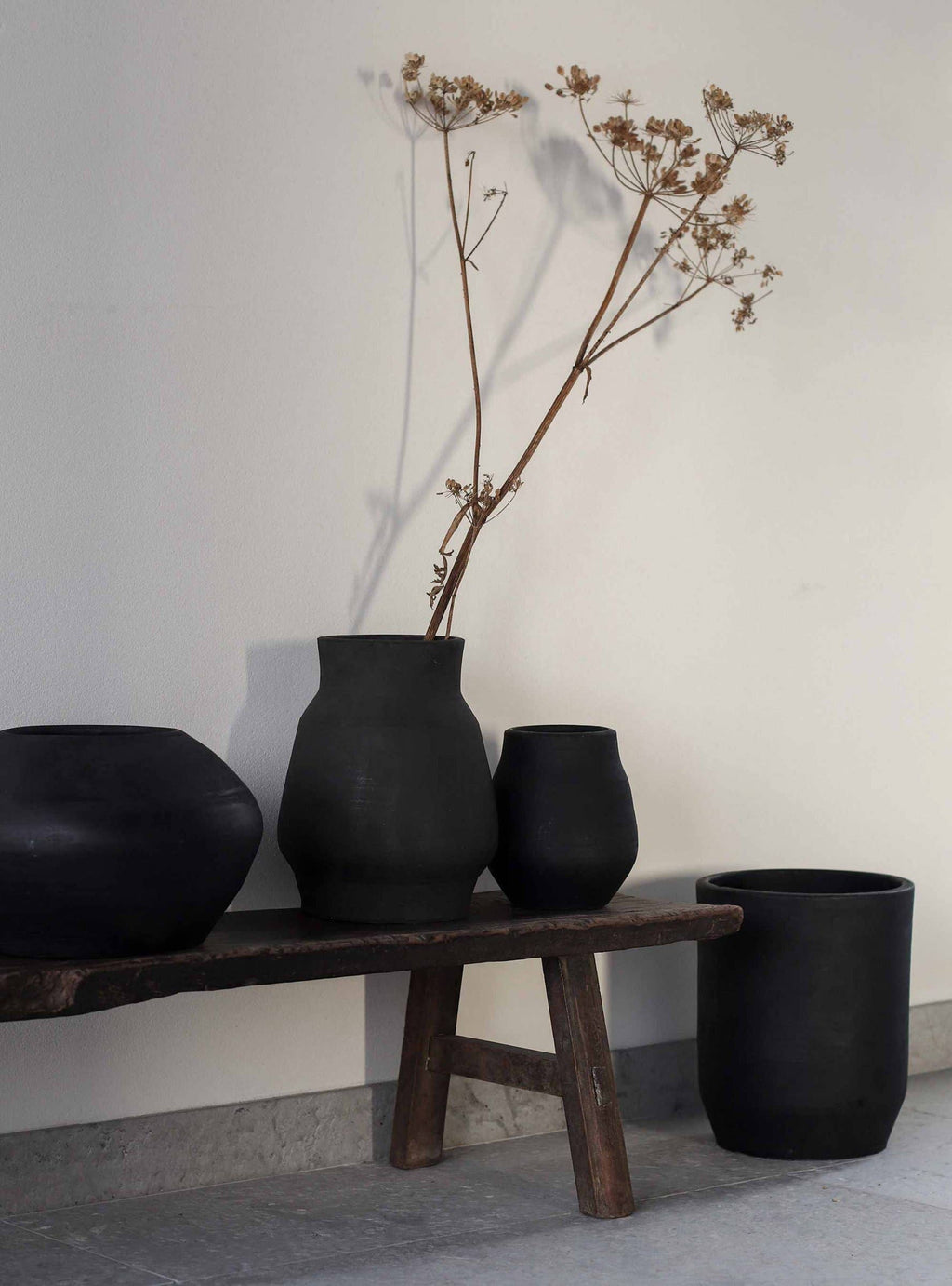 Black Large Hero Planter