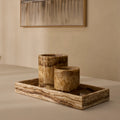 Sandal Onyx Marble Rectangle Tray 40x20cm