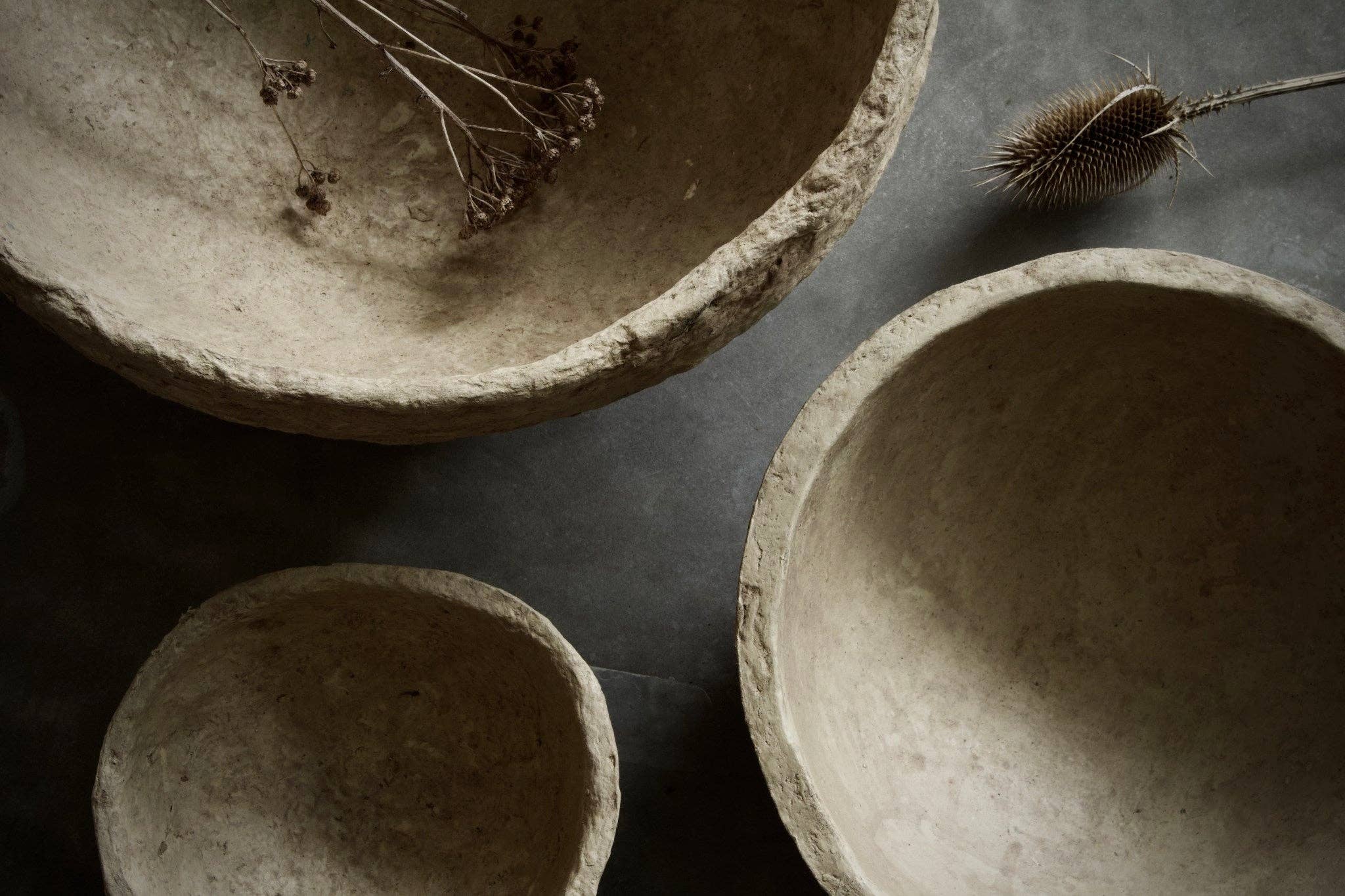 Sustain Sand Medium Sculptural Bowl