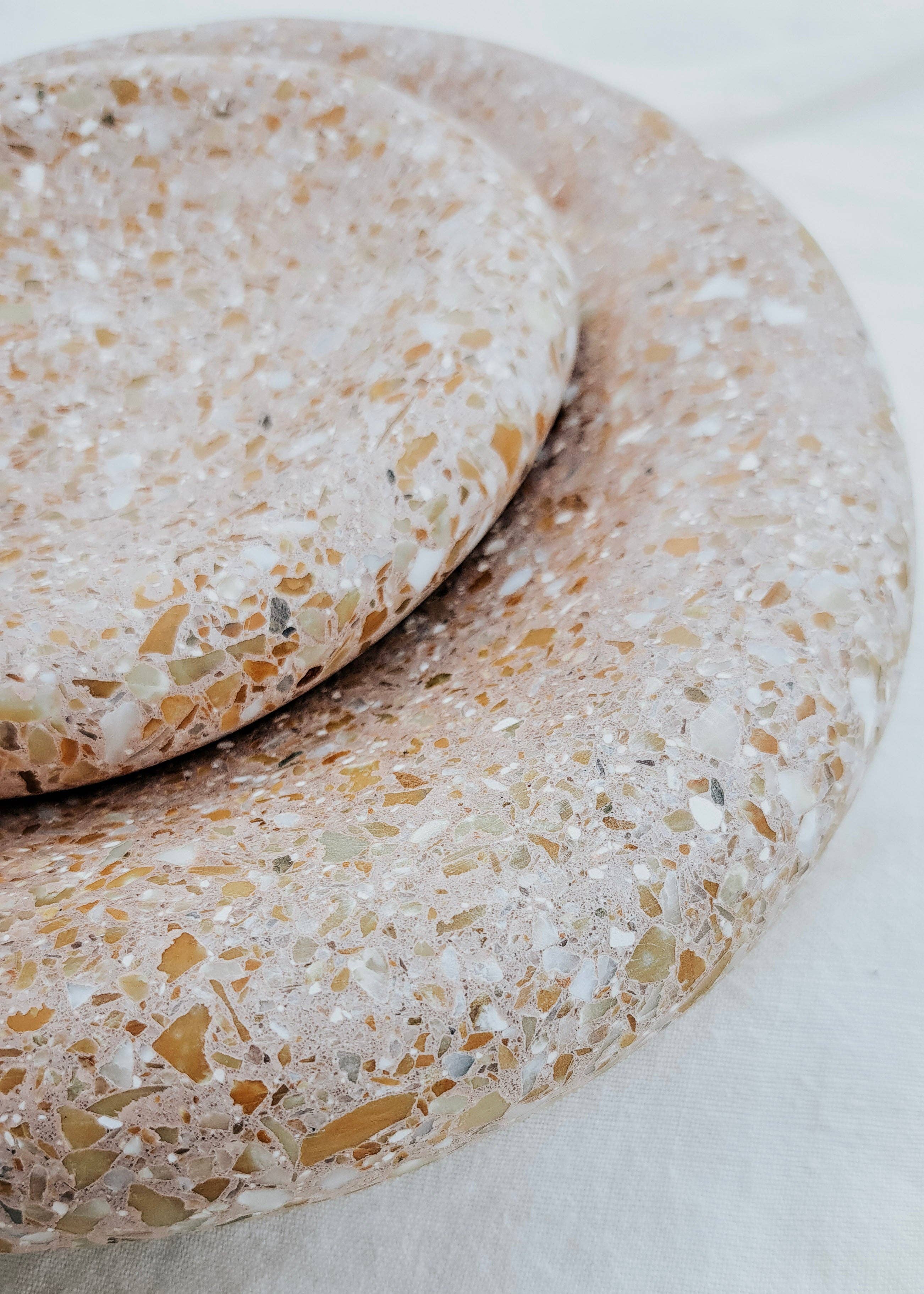 Terrazzo Organic Shaped Tray - Verona Collection