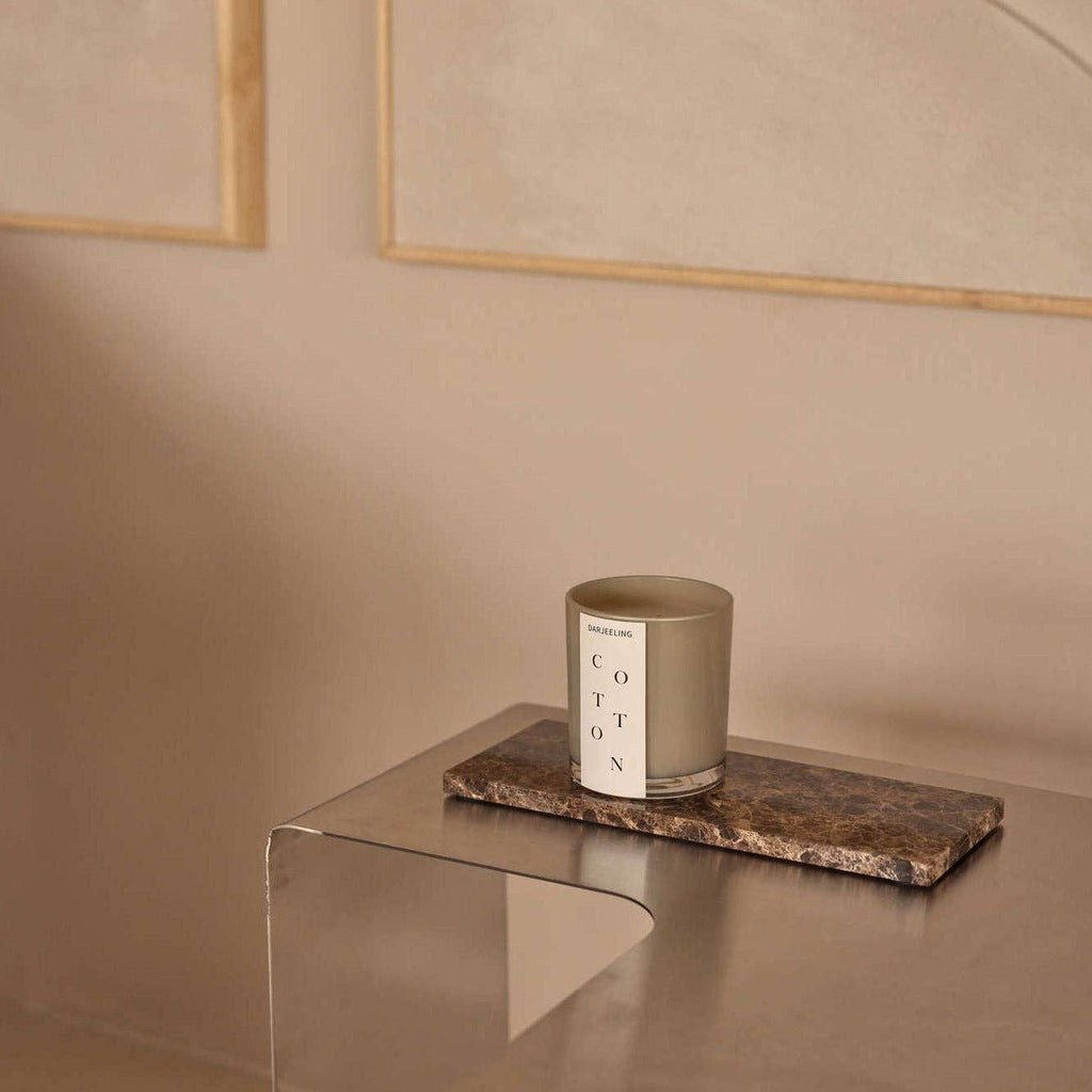 Brown Marble Rectangular Tray