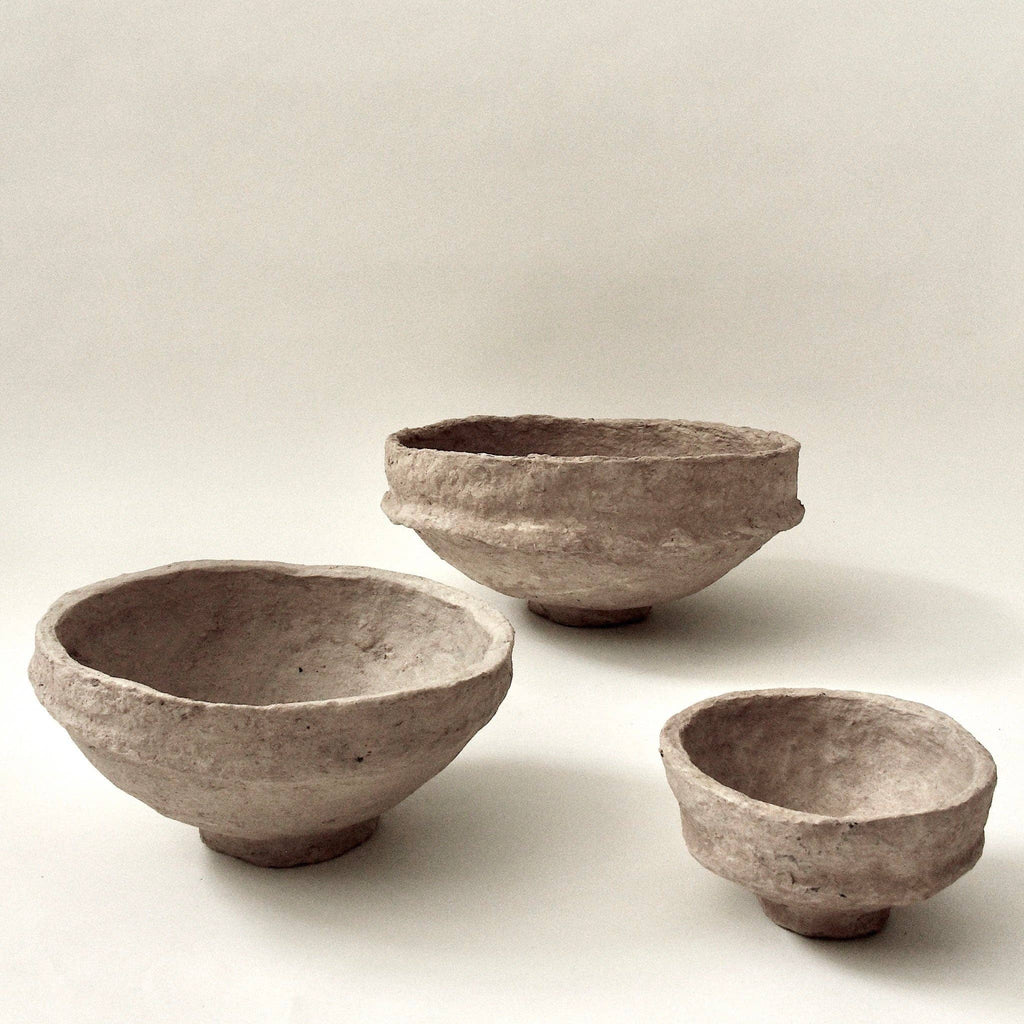 Sustain Sand Sculptural Small Bowl