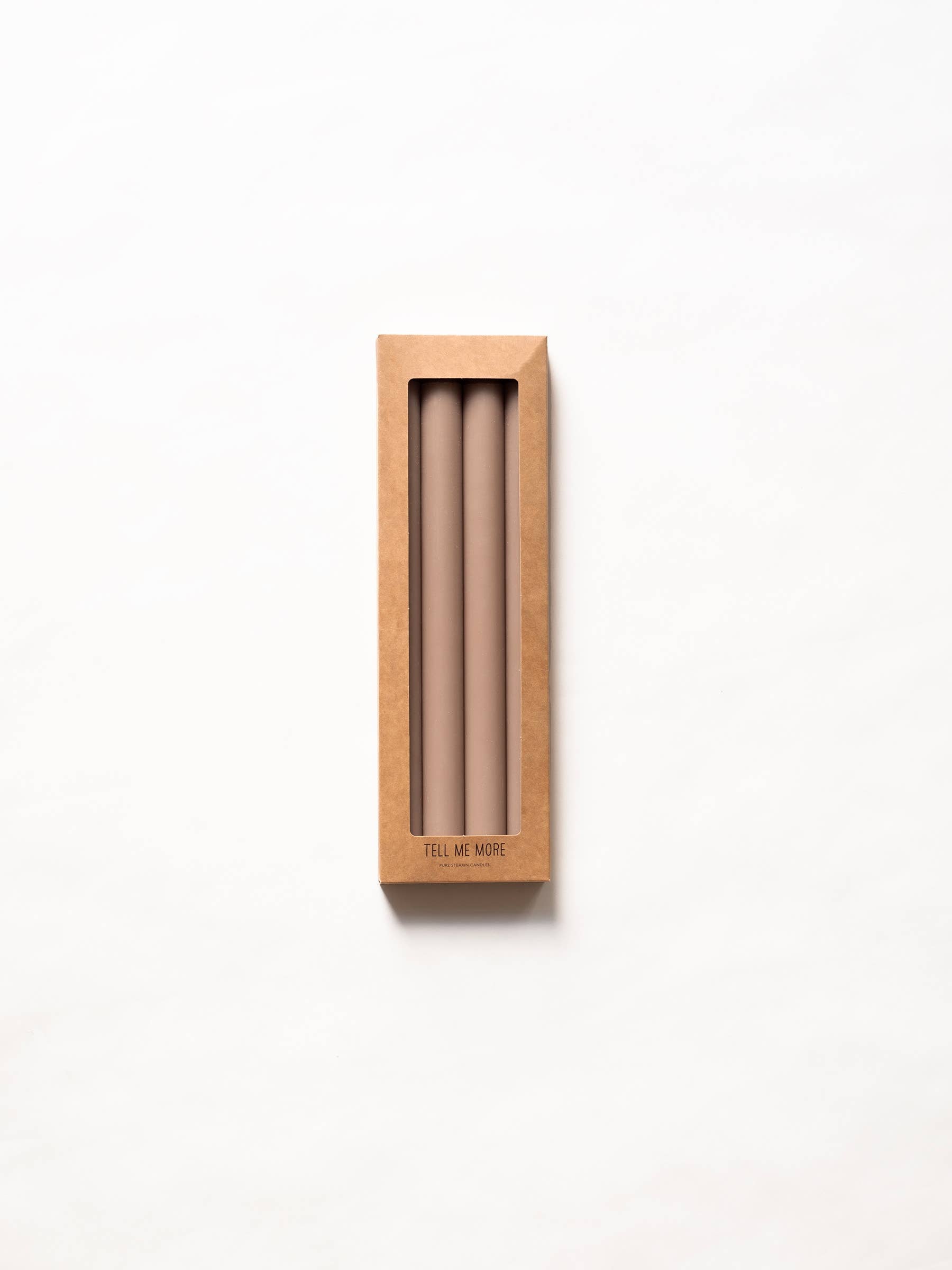 S/4 Dinner Candles 28 cm