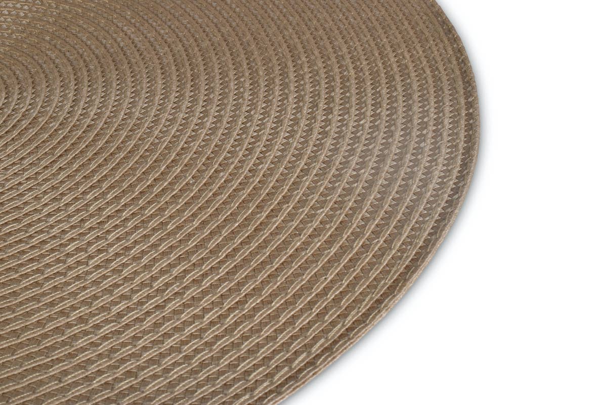 Round Placemat, Natural Tradition, 38cm Diameter