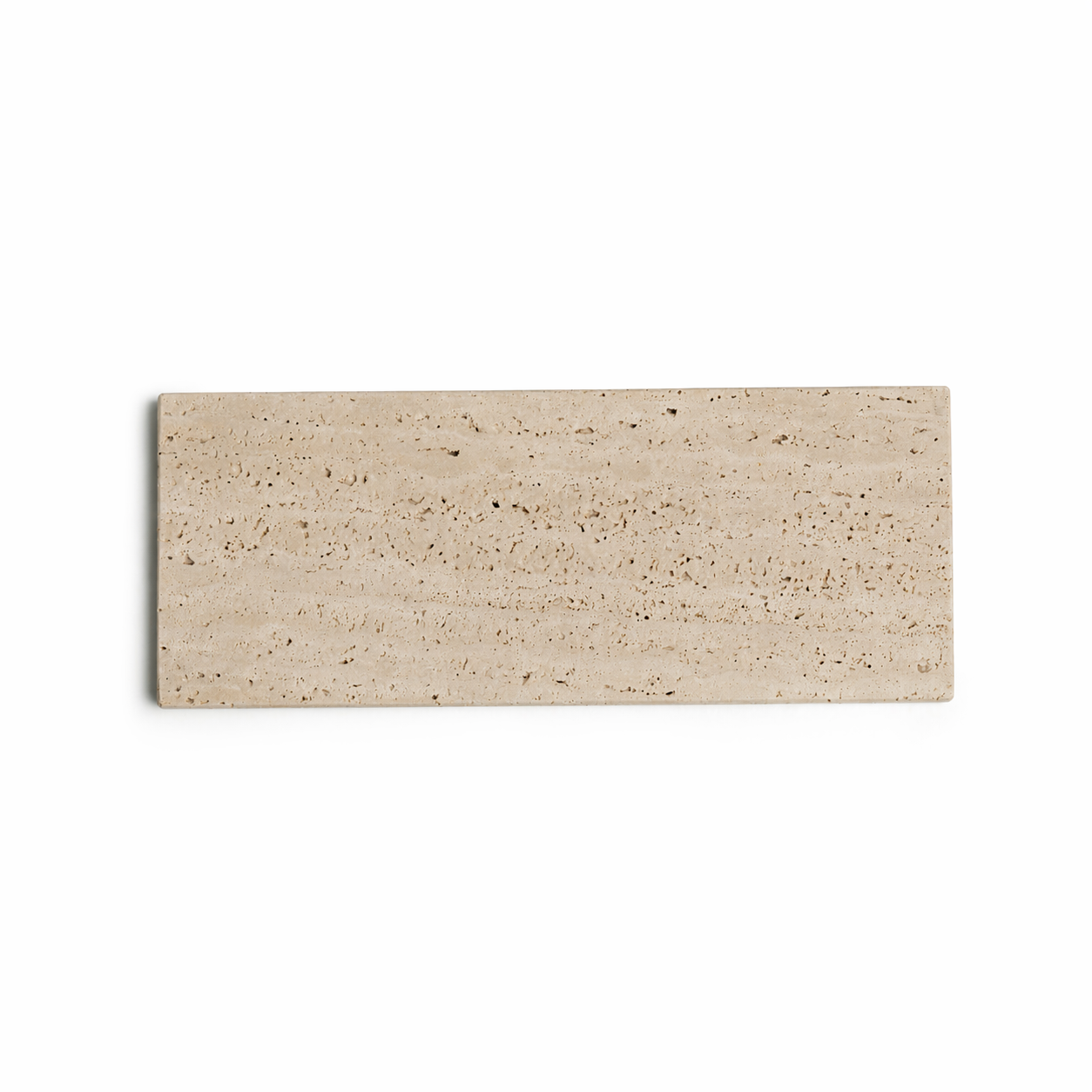 Travertine Rectangle Tray 10x25cm