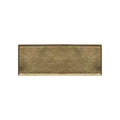 Alice rectangular gold tray 49x20cm