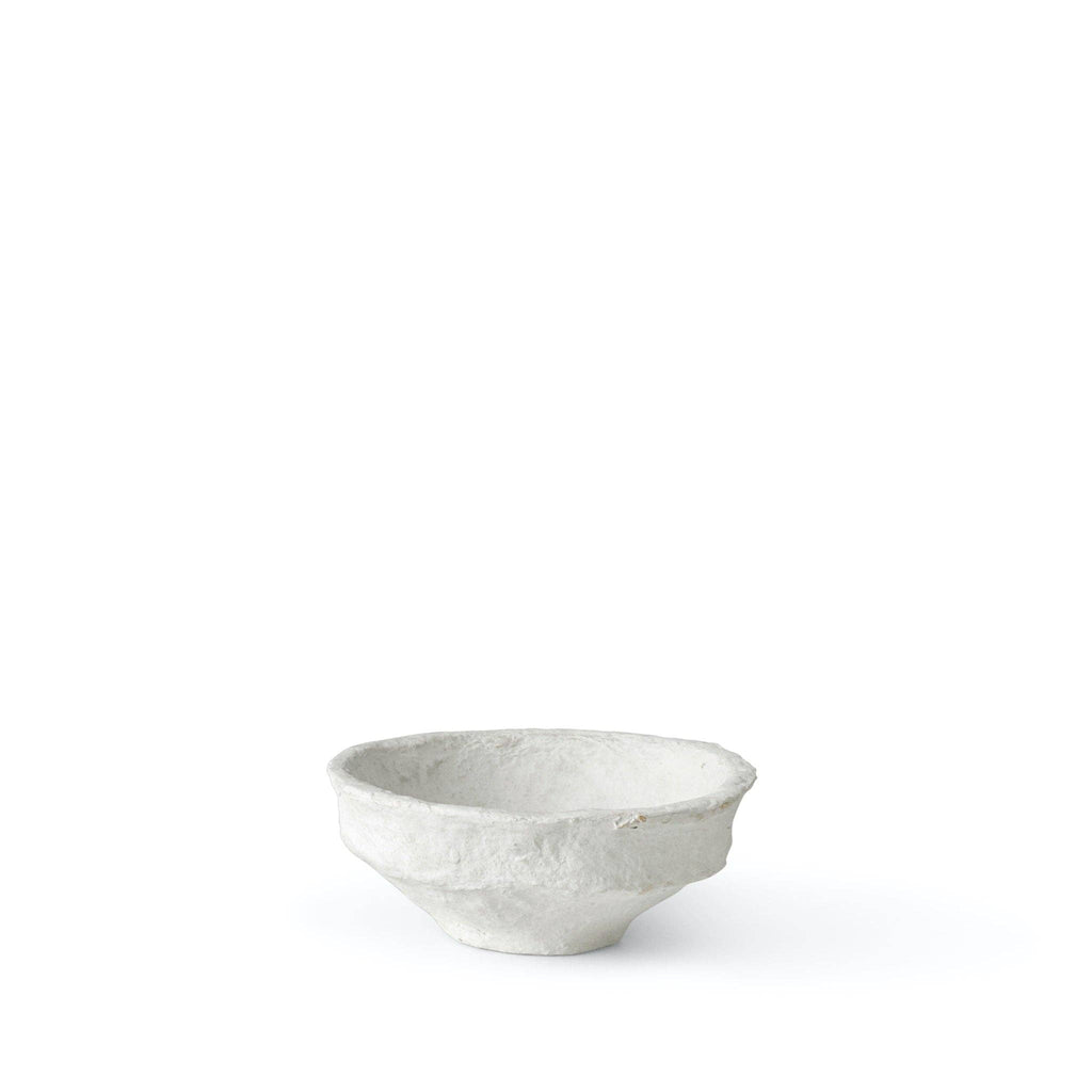 Sustain White Sculptural Small Bowl
