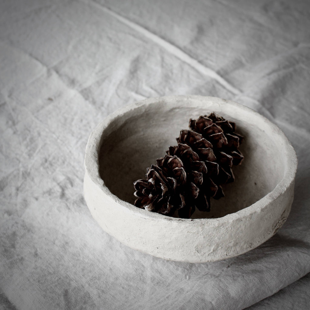 Sustain Sand Sculptural Large Bowl