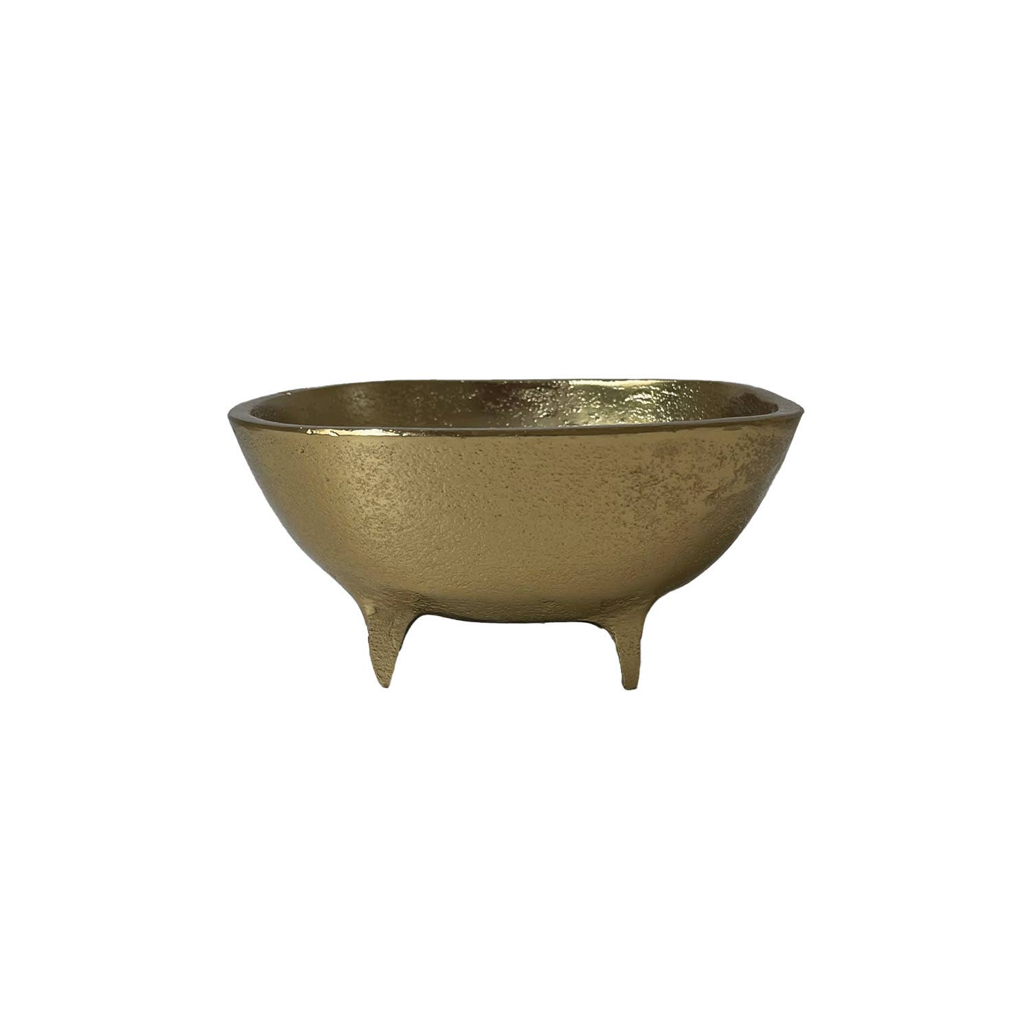 Juliette square pm gold dish L13 P13 H6cm