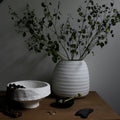 Sustain White Medium Sculptural Bowl