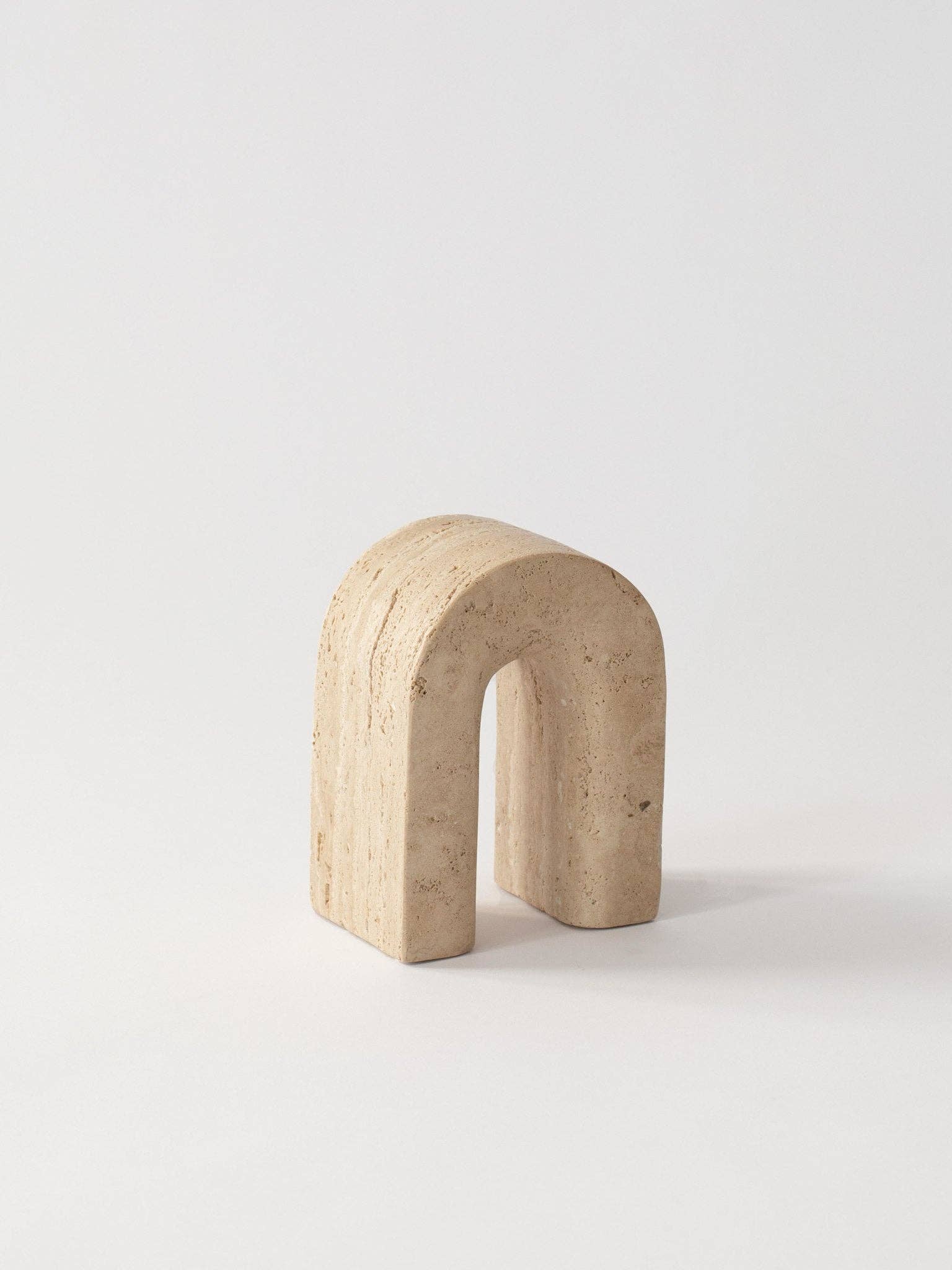 Travertine Bookend