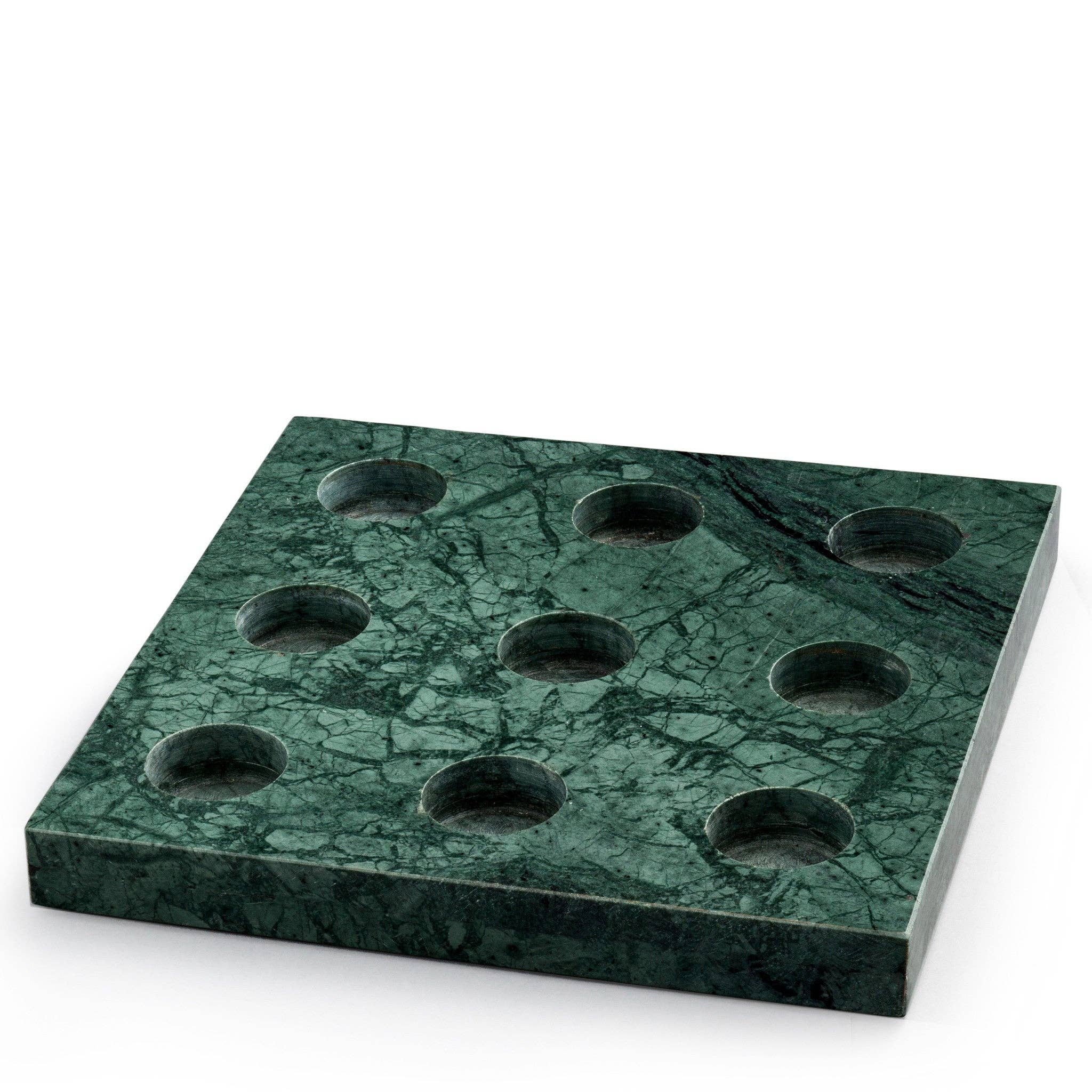 Green Marble 9 T-Lightholder