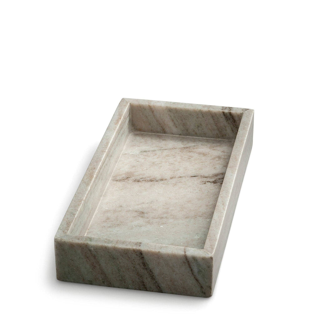 Marble Brown/Grey Tray 15x30cm