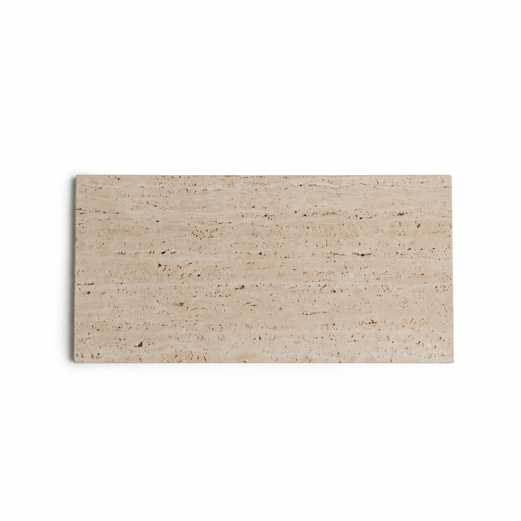 Travertine Rectangle Tray 15x30cm