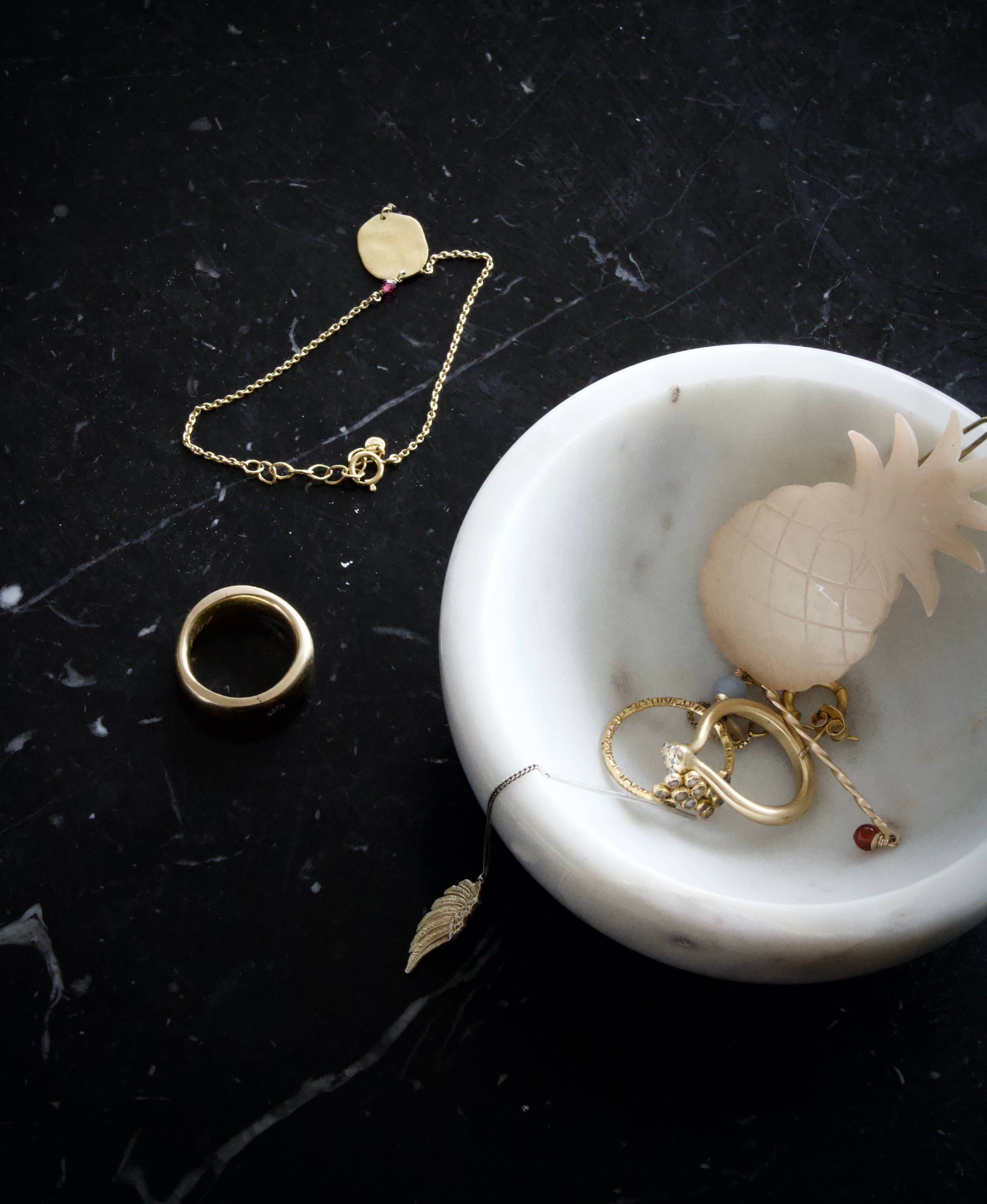 White Marble Bowl  Ø10cm