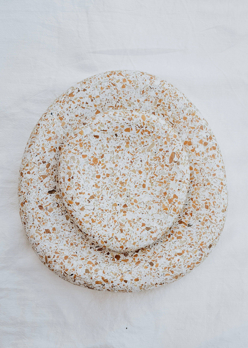 Terrazzo Organic Shaped Tray - Siena Collection