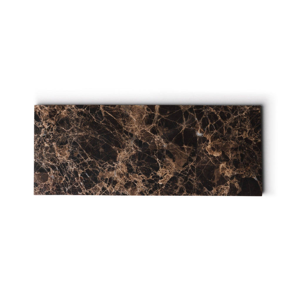 Brown Marble Rectangular Tray