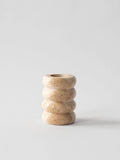 Travertine Candle Holder