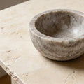 Brown Round Marble bowl Ø10cm